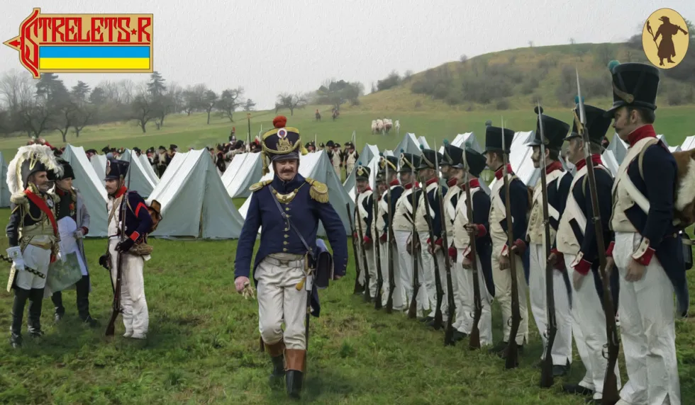 Strelets 1/72 Napoleonic French Infantry in Summer Uniform Standing Order Arms