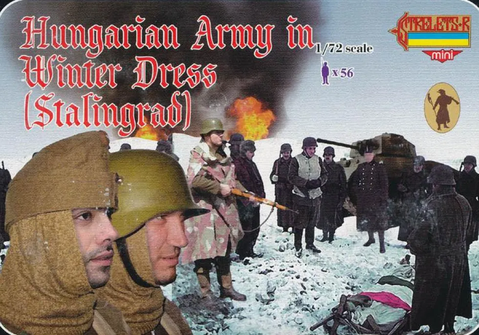 Strelets 1/72 WWII Hungarian Army in Winter Dress (Stalingrad)