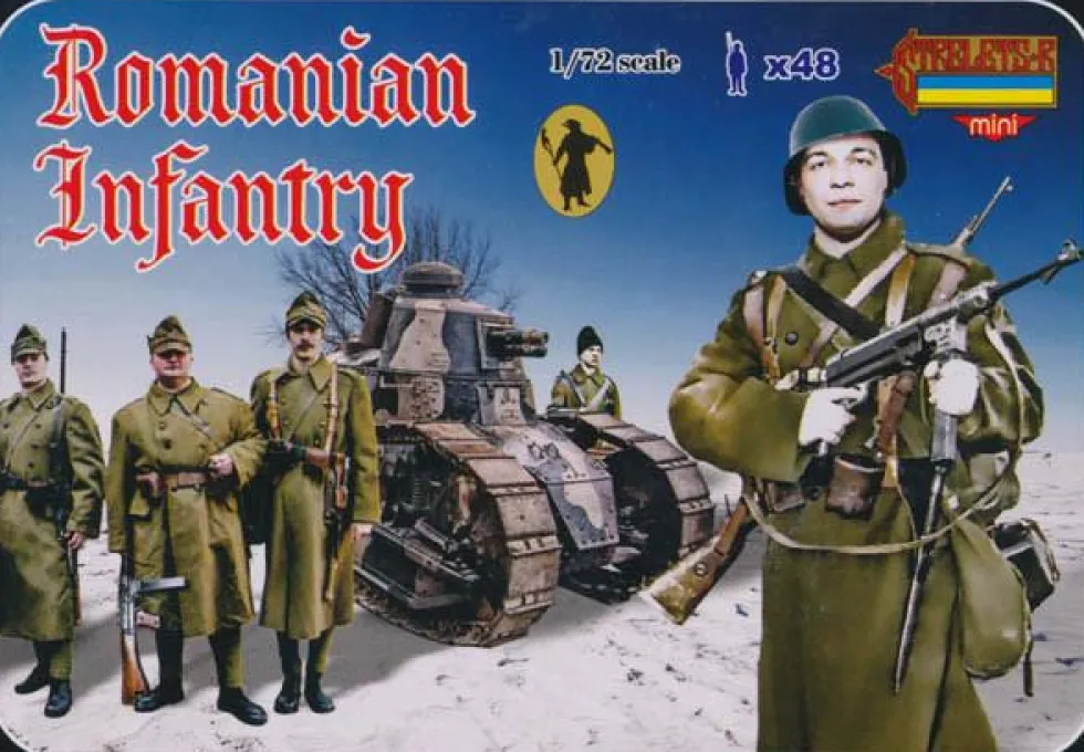 Strelets 1/72 WWII Romanian Infantry