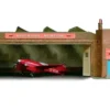Superquick 1/76 Bus Depot, Fire Station, & Hanger Card Building Kit