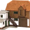 Superquick 1/76 Farm Hayloft & Barn Card Building Kit