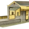 Superquick 1/76 Goods Depot (Stone) Card Building Kit