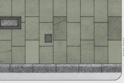 Superquick 1/76 Grey Paving Stones Building Papers