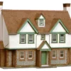 Superquick 1/76 Greystones Farmhouse Card Building Kit