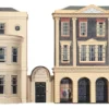 Superquick 1/76 Low Relief Regency Period Shops & House Card Building Kit