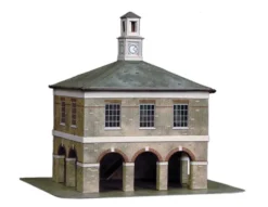 Superquick 1/76 Market Square House Card Building Kit