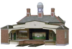 Superquick 1/76 Railway Station Terminus Card Building Kit