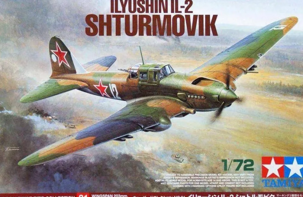 Tamiya 1/72 Ilyushin IL-2 Shturmovik