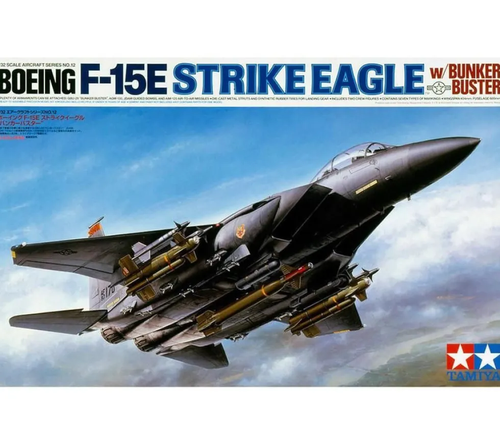 Tamiya 1/32 McDonnell Douglas F-15E Eagle Bunker Buster