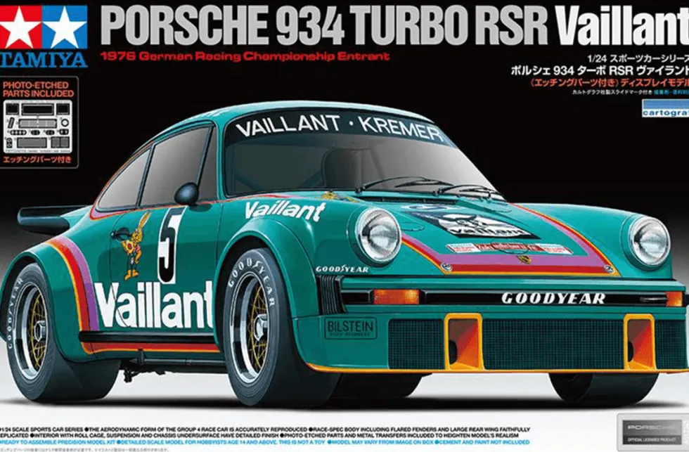 Tamiya 1/24 Porsche 934 Vaillant