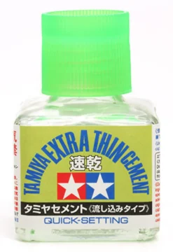 Tamiya Extra Thin Cement Quick Setting 40ml