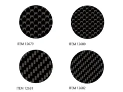 Tamiya 1/24 Carbon Decal Plain Fine Set