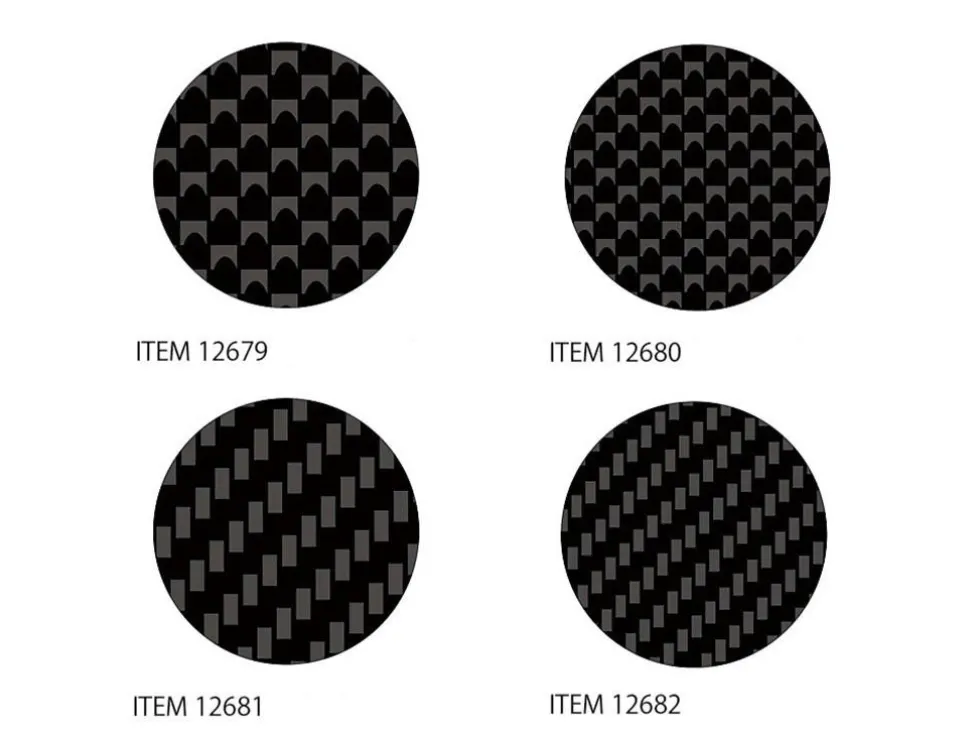 Tamiya 1/24 Carbon Decal Plain Fine Set