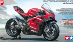 Tamiya 1/12 Ducati Superleggera V4 with Racing Kit
