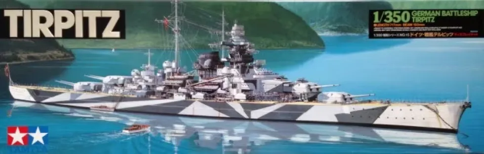 Tamiya 1/350 German Tirpitz