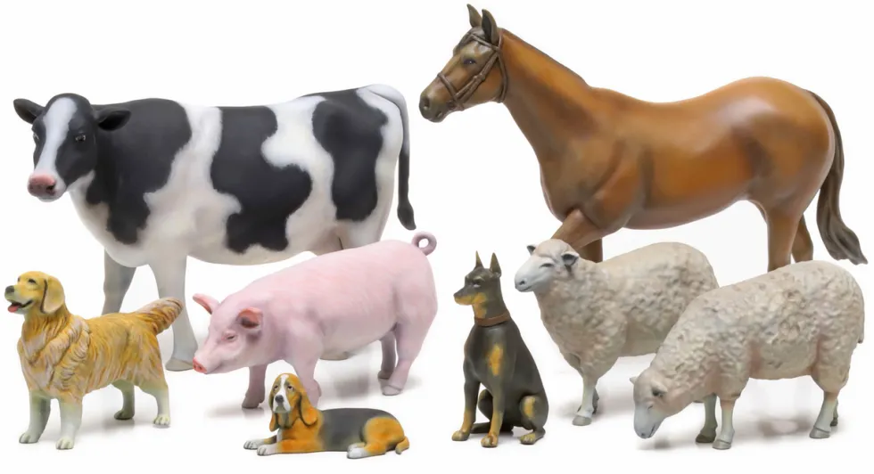 Tamiya 1/35 Livestock Set 2