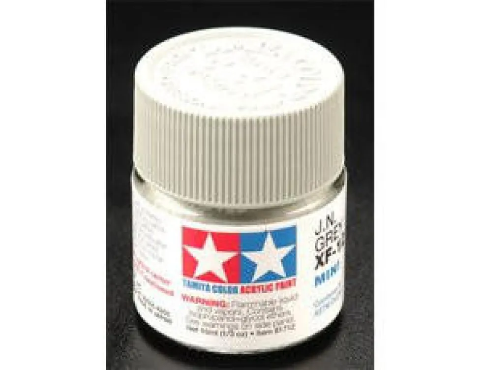 Tamiya Mini XF-12 Flat JN Grey 10ml Acrylic Paint