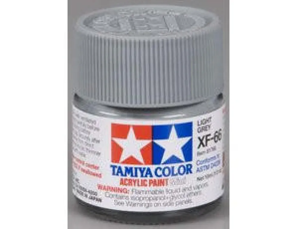 Tamiya Mini XF-66 Flat Light Grey 10ml Acrylic Paint