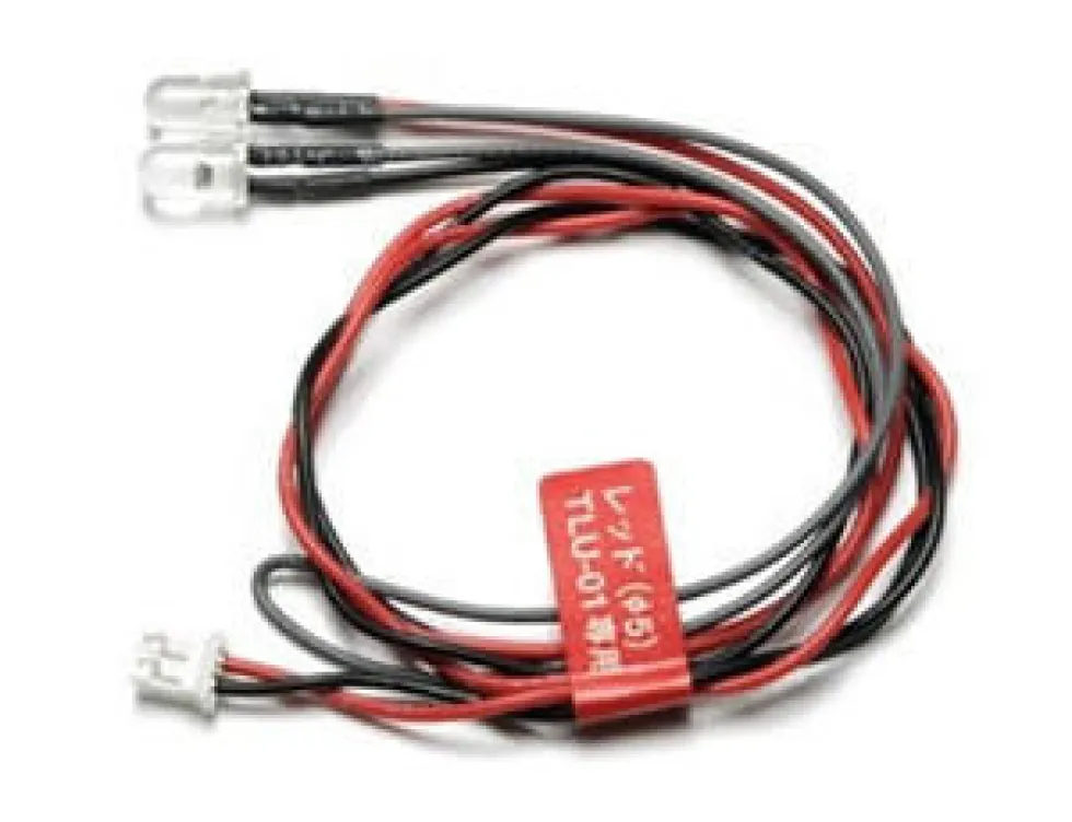 Tamiya 5mm LED Light Red x 2 RC Spare Part