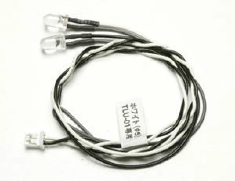 Tamiya 5mm LED Light White x 2 RC Spare Part