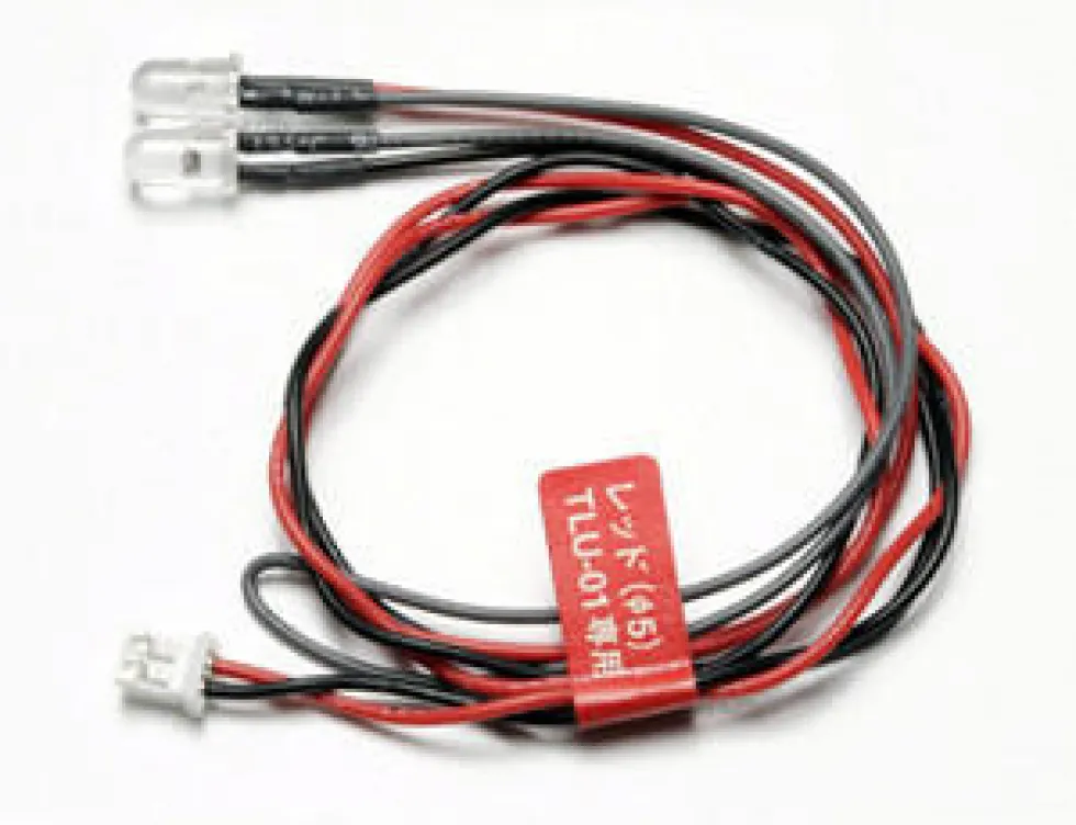 Tamiya 3mm LED Light White x 2 RC Spare Part