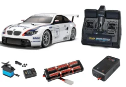Tamiya RC 1/10 BMW M3 GT2 2009 (TT-01E) Super Package Deal