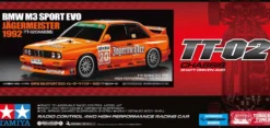 Tamiya 1/10 RC BMW M3 Sport Evo Jagermeister 1992 (TT-02) Kit