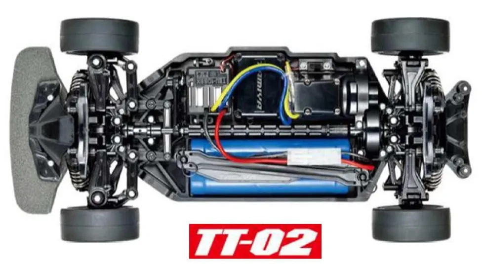 Tamiya RC Ford Escort Cosworth 1998 TT-02 Model Kit