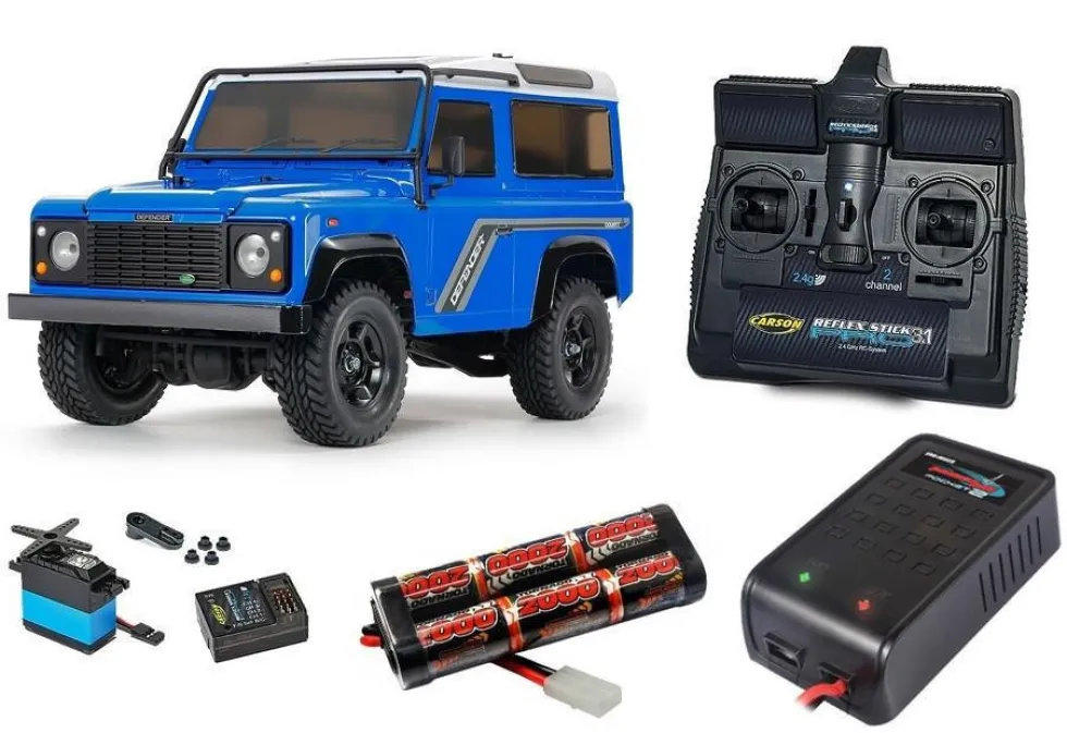 Tamiya RC Land Rover Defender 90 CC-02 Expert Built RTR