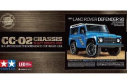 Tamiya RC Land Rover Defender 90 CC-02 Expert Built RTR
