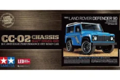 Tamiya RC Land Rover Defender 90 CC-02 Super Package Deal