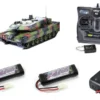 Tamiya RC 1/16 Leopard 2A6 Full Option (Green) Expert Built RTR
