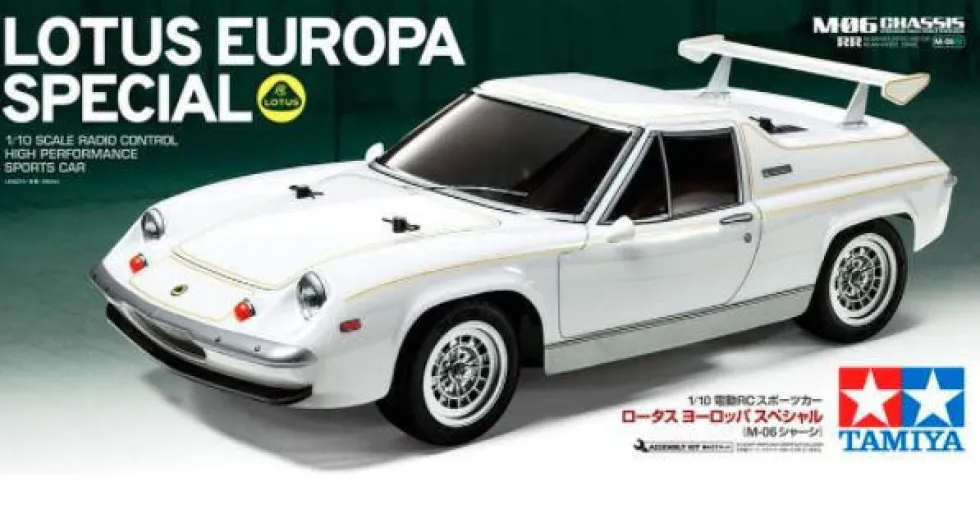Tamiya RC Lotus Europa Special M-06 Model Kit