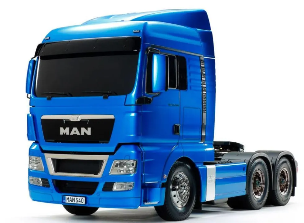 Tamiya RC 1/14 MAN TGX 26.540 6x4 XLX Light Metallic Blue Model Kit