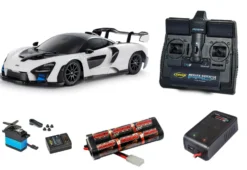Tamiya RC McLaren Senna TT-02 Super Package Deal