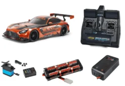 Tamiya 1/10 RC Mercedes-AMG GT3 EVO (TT-02) Super Package Deal