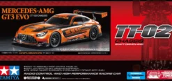 Tamiya 1/10 RC Mercedes-AMG GT3 EVO TT-02 Kit