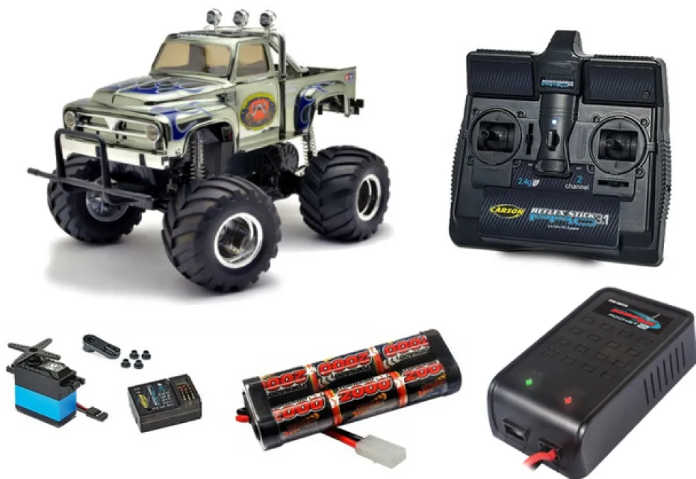 Tamiya RC Midnight Pumpkin Super Package Deal