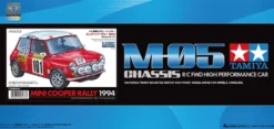 Tamiya 1/10 RC Mini Cooper Rally 1994 (M-05) Super Package Deal