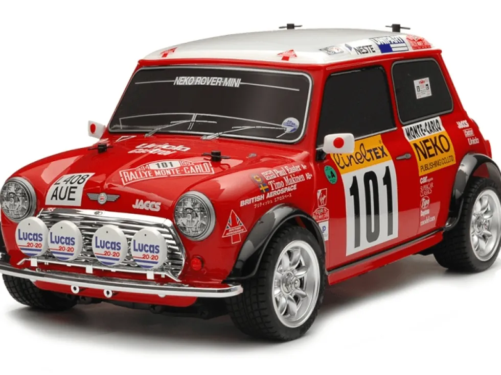 Tamiya 1/10 RC Mini Cooper Rally 1994 (M-05) Super Package Deal