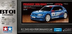 Tamiya 1/10 RC Peugeot 306 Maxi BT-01 Kit