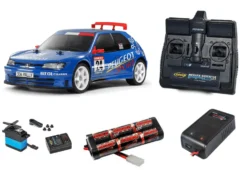 Tamiya 1/10 RC Peugeot 306 Maxi (BT-01) Super Package Deal
