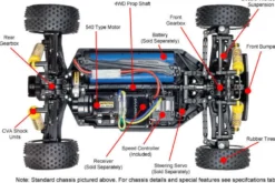 Tamiya RC Plasma Edge II Buggy TT-02B Model Kit