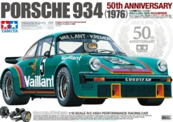 Tamiya 1/10 RC Porsche 934 Vaillant 1976 (50th Anniversary) Kit