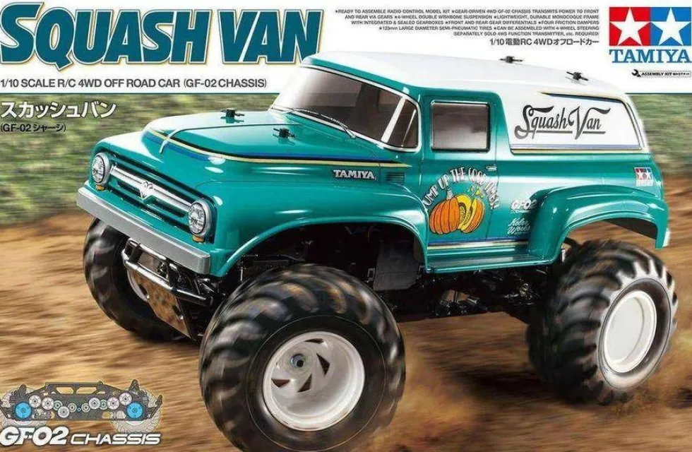 Tamiya RC Squash Van GF-02 Model Kit