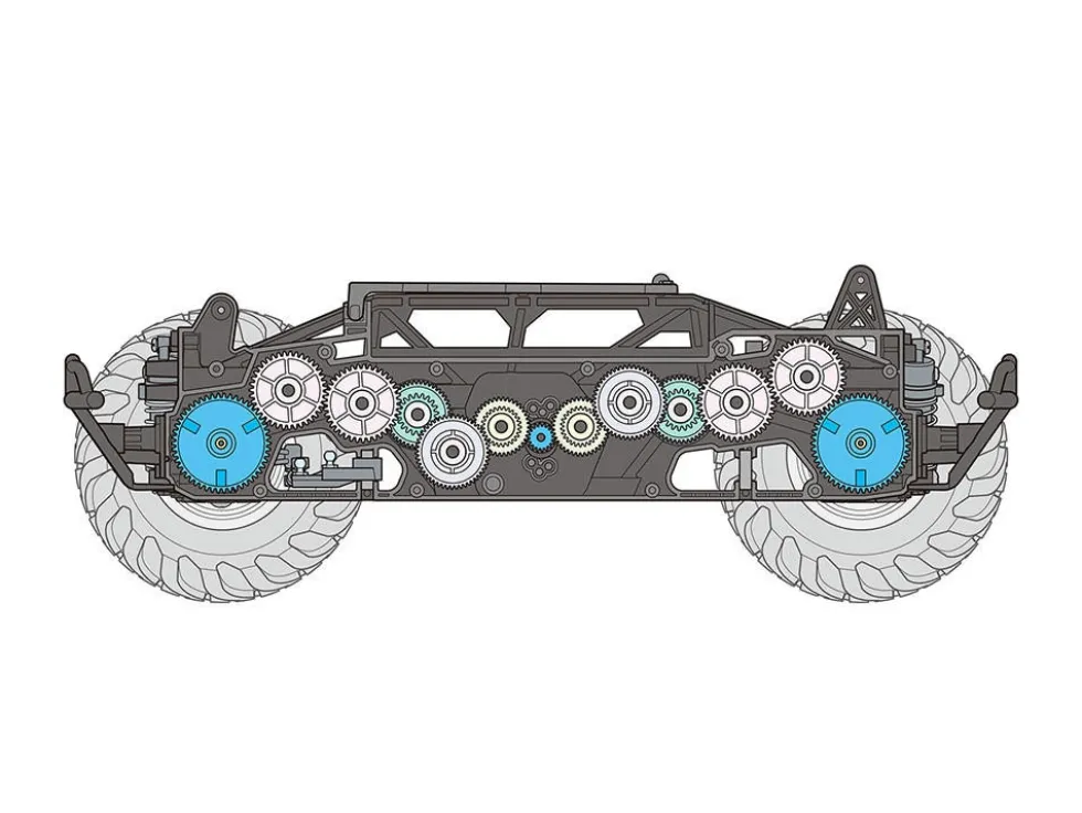 Tamiya RC Squash Van GF-02 Model Kit