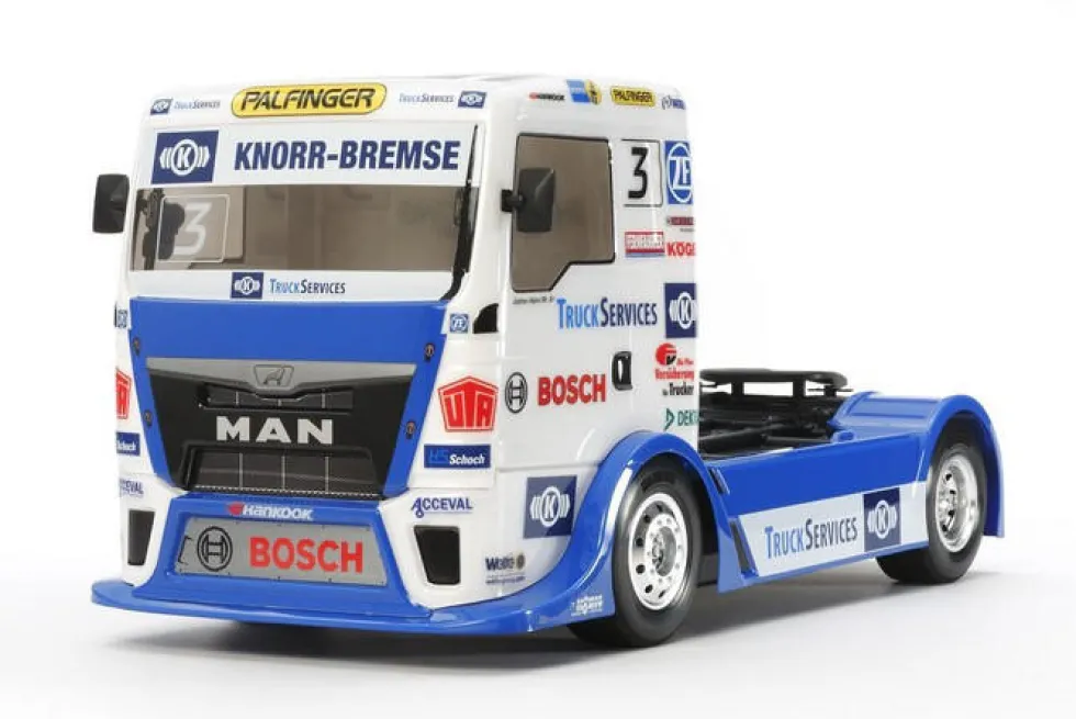 Tamiya RC 1/14 Team Hahn MAN TGS TT-01E Model Kit