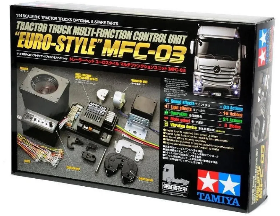 Tamiya RC Tractor Truck Multi Function Unit Euro Style