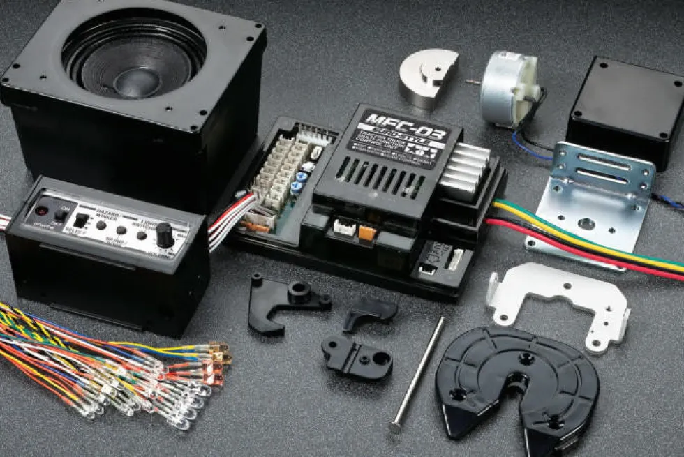 Tamiya RC Tractor Truck Multi Function Unit Euro Style