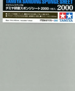 Tamiya Sanding Sponge Sheet 2000 Grit